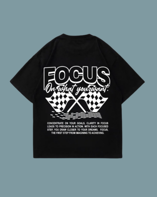 FOCUS OVERSIZED TEE