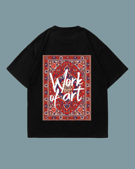 WORK OF ART OVERSIZED TEE