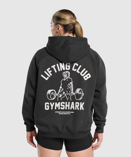 LIFTING CLUB HOODIE - TEEFUSION