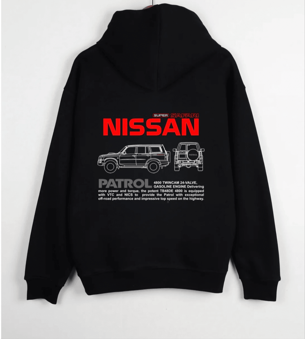 NISSAN PATROL HOODIE - TEEFUSION