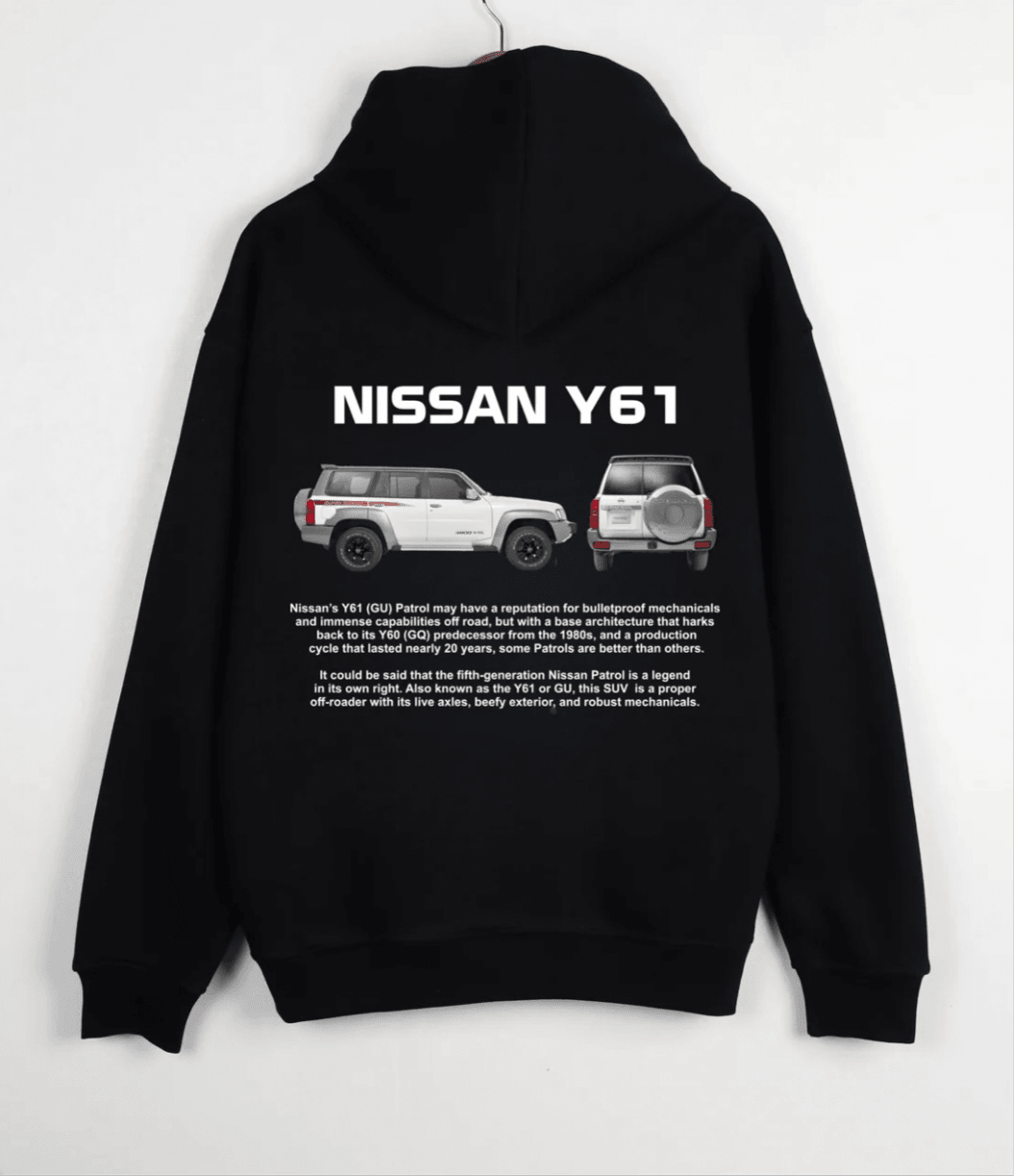 NISSAN Y61 HOODIE - TEEFUSION