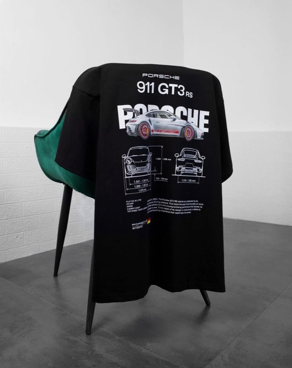 PORSCHE 911 OVERSIZED TEE - TEEFUSION