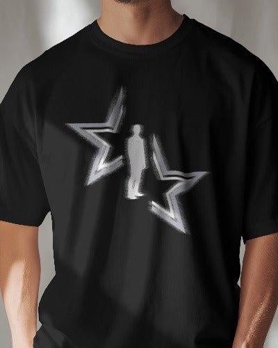 SHADOW STAR OVERSIZED TEE - TEEFUSION