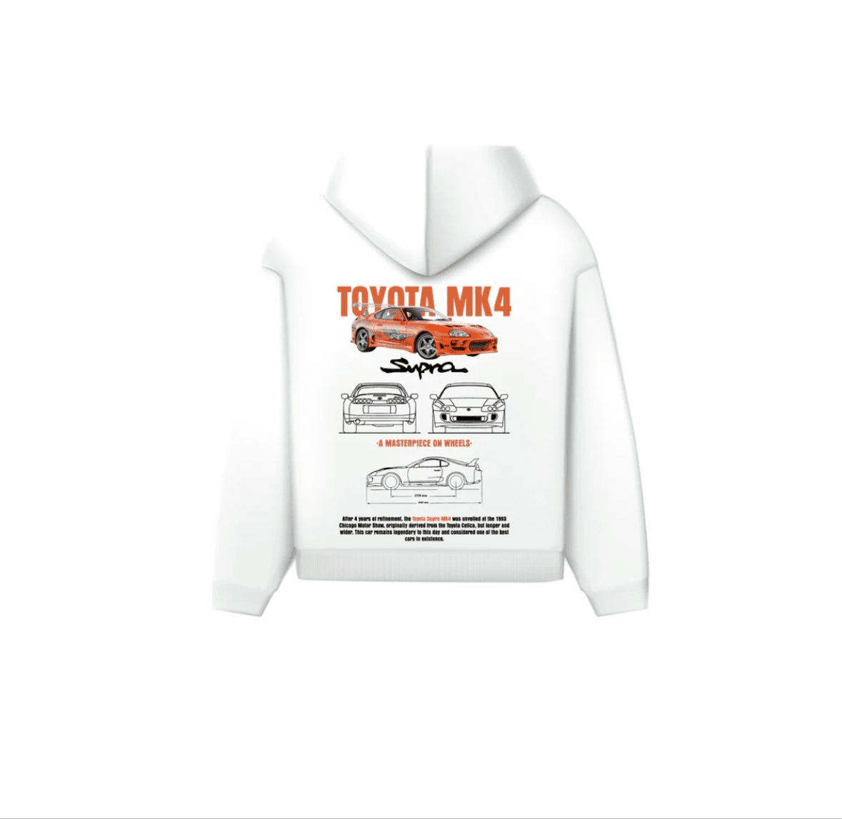 SUPRA MK4 HOODIE - TEEFUSION