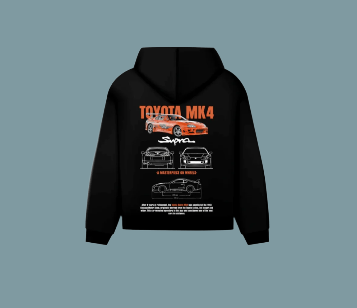 SUPRA MK4 HOODIE - TEEFUSION