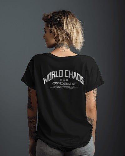 WORLD CHAOS OVERSIZED TEE - TEEFUSION