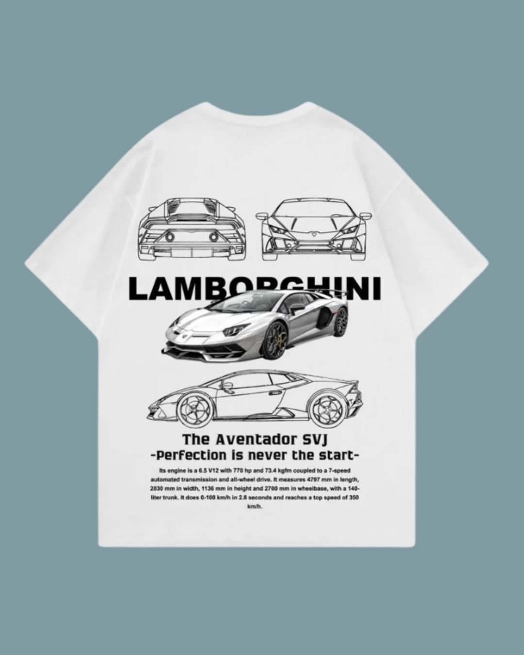 LAMBORGHINI OVERSIZED TEE